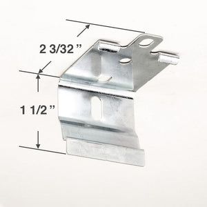 Levolor Mounting Bracket For Roller Shades With Cassettes Fix My Blinds