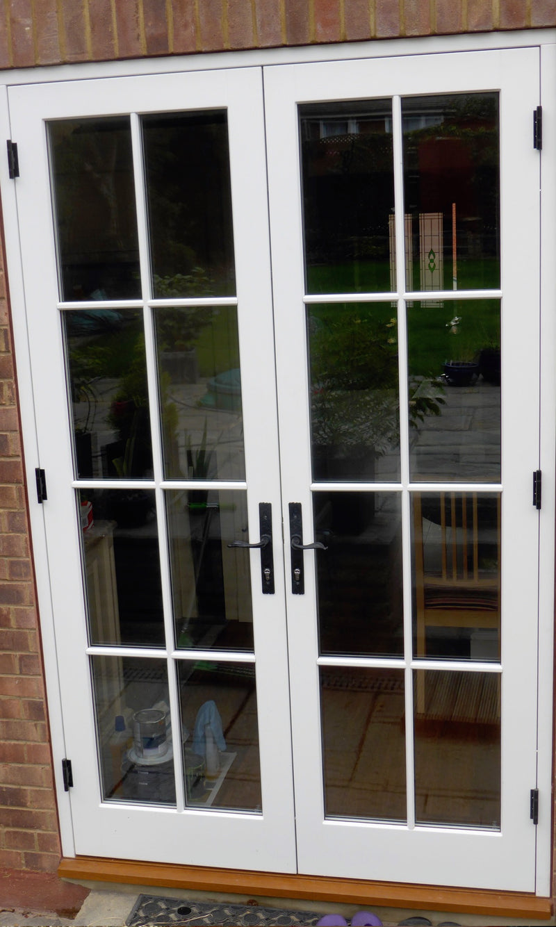 Bespoke Timber External French Doors Clear Glass Supplied Fitted Doors Doors