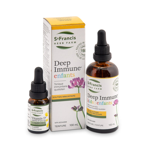 St Francis Herb Farm Deep Immune Kids Formula Gift Package Lierre Ca