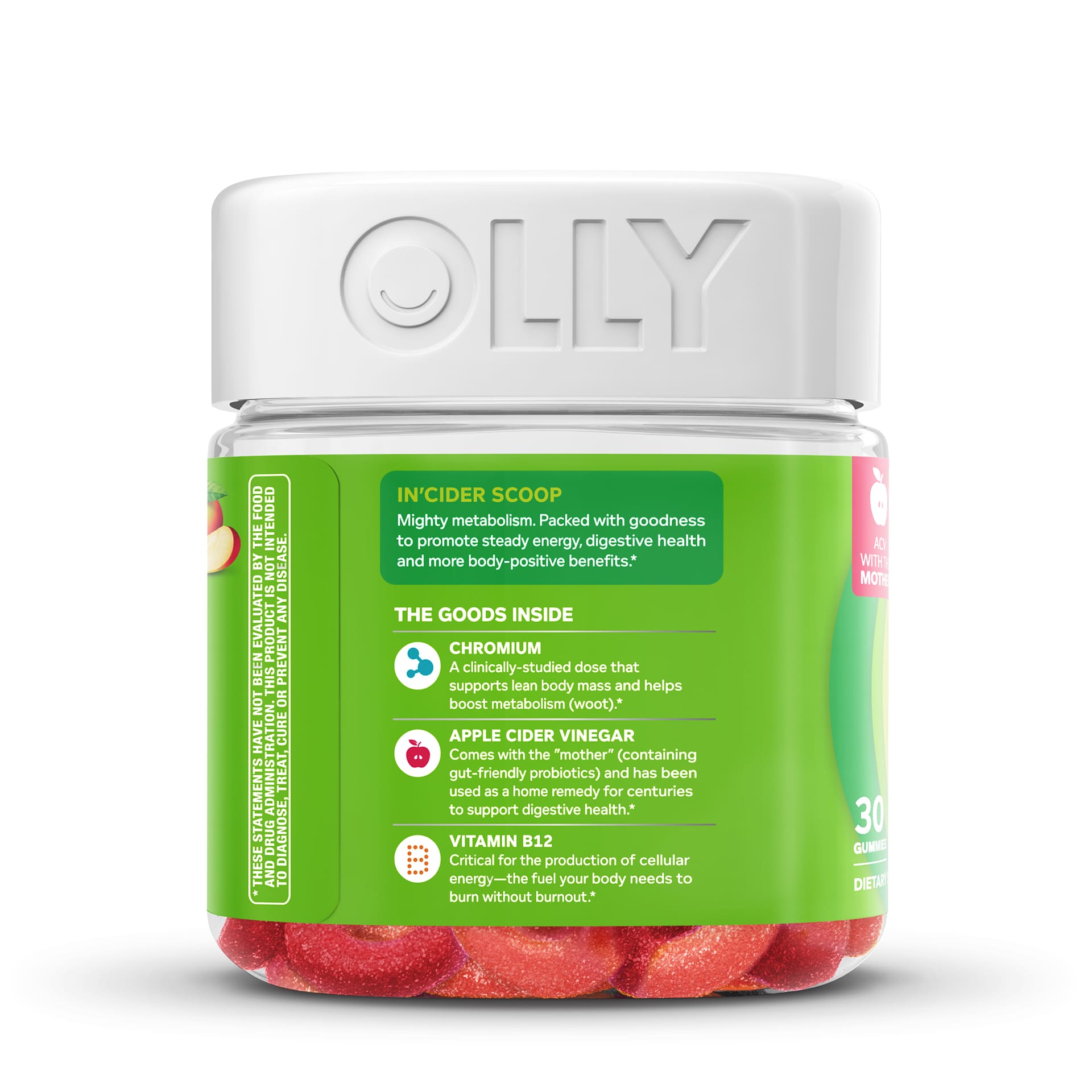 Metabolism Gummy Rings Olly Pbc