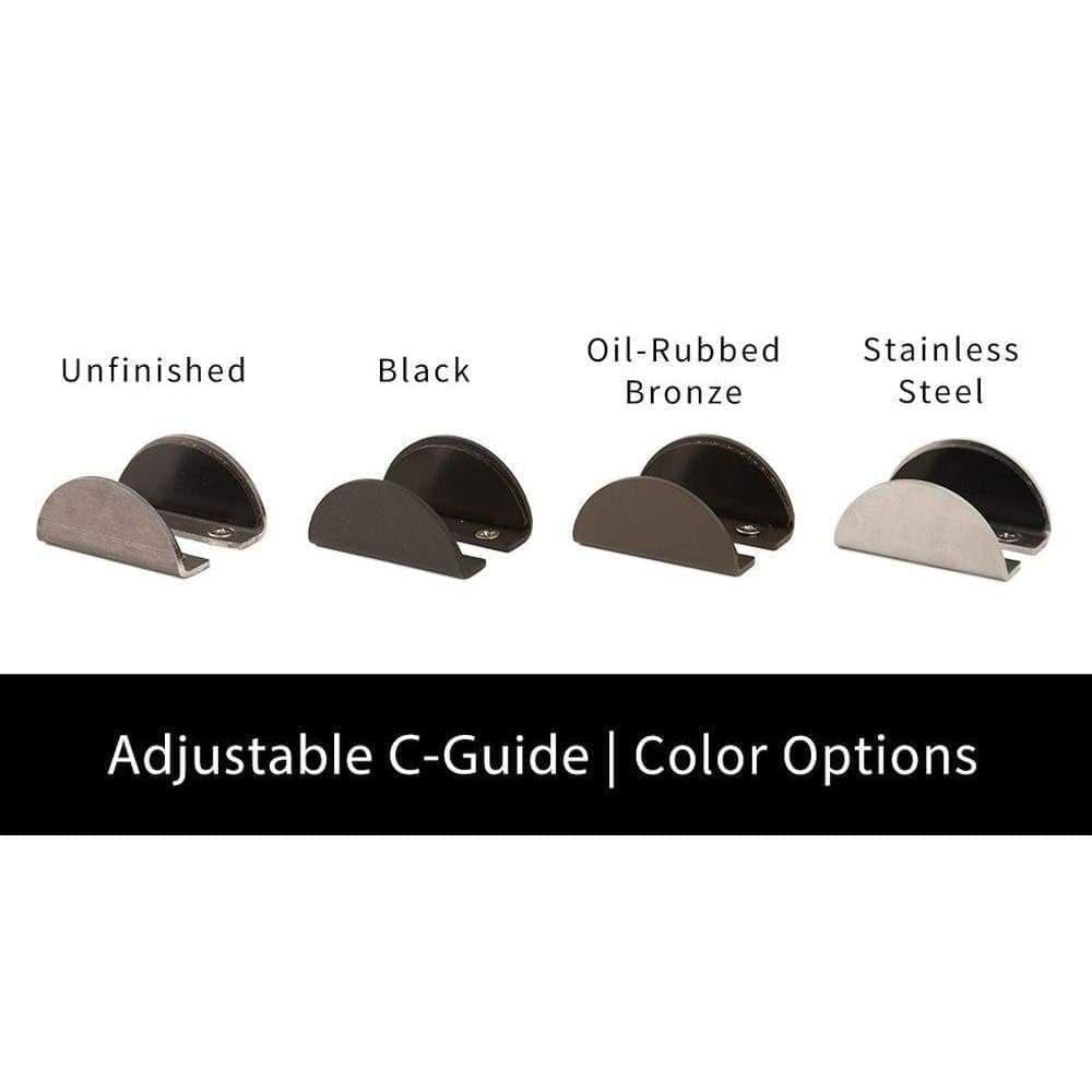 C Guide Sliding Barn Door Floor Guide