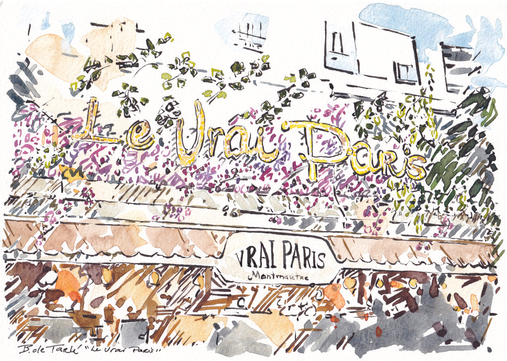 Le Vrai Paris The Real Paris France B De Tarle Art