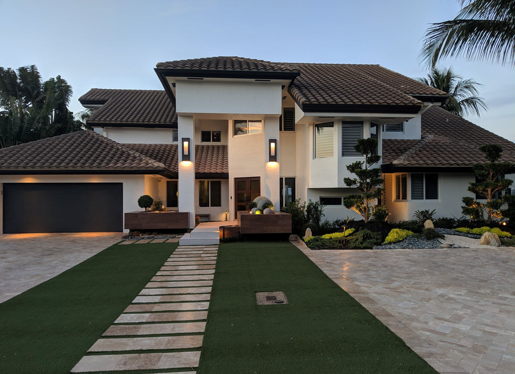 Complete Exterior Home Remodel In Pompano Beach Dreamscapes By Zury