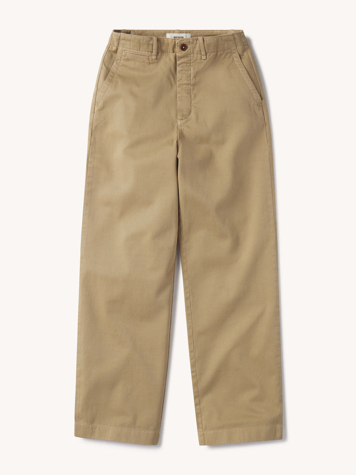 View of the Heritage Khaki Baja Twill Field Chino