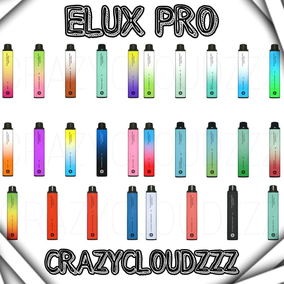 Elux Legend 3500 Pro Crazycloudzzz Hardware Premium E Liquid Accessories Coils Batteries