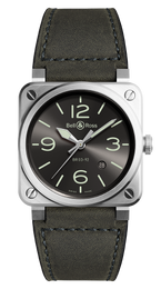 Bell Ross Watch Br 03 92 Grey Lum Br0392 Gc3 St Sca Watch Jura Watches