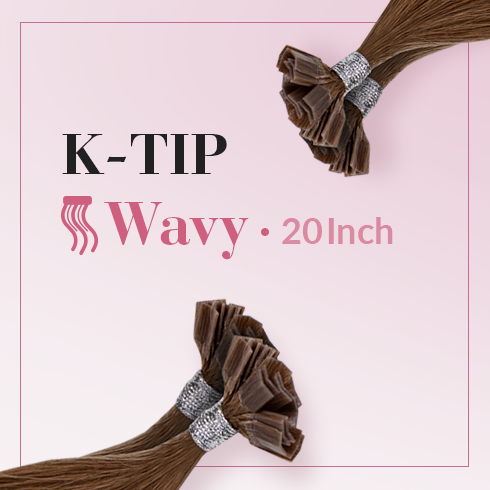 K Tip 20 Inch Wavy 100 Full Cuticle Hair Extensions Dreamcatchers Hair Extensions