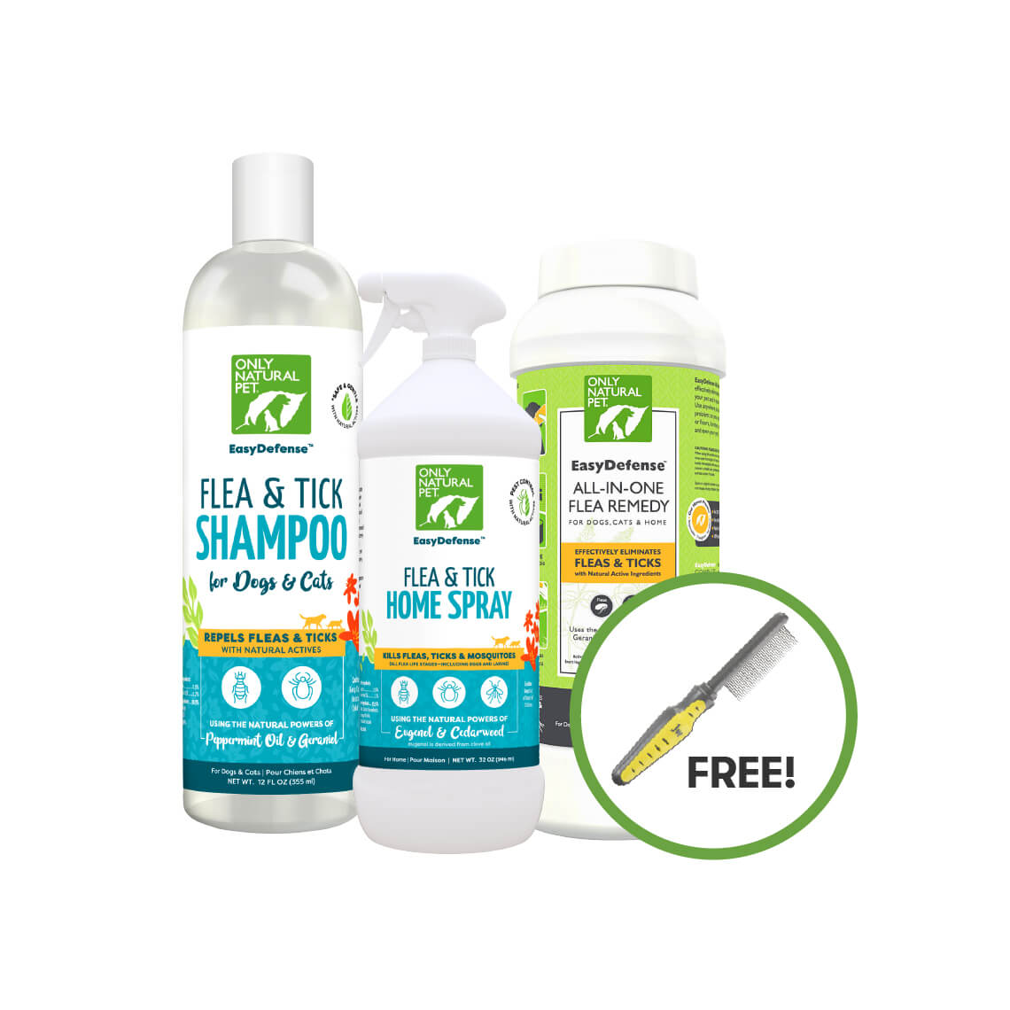 Found A Flea Treatment Kit For Dogs Cats Only Natural Pet