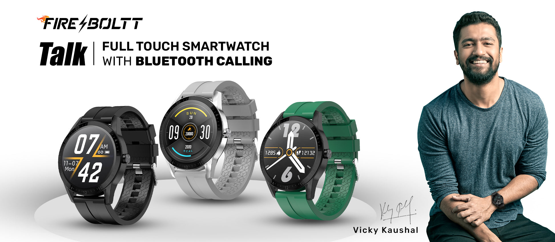 Fire Boltt Talk Smartwatch With 3d Hd Display