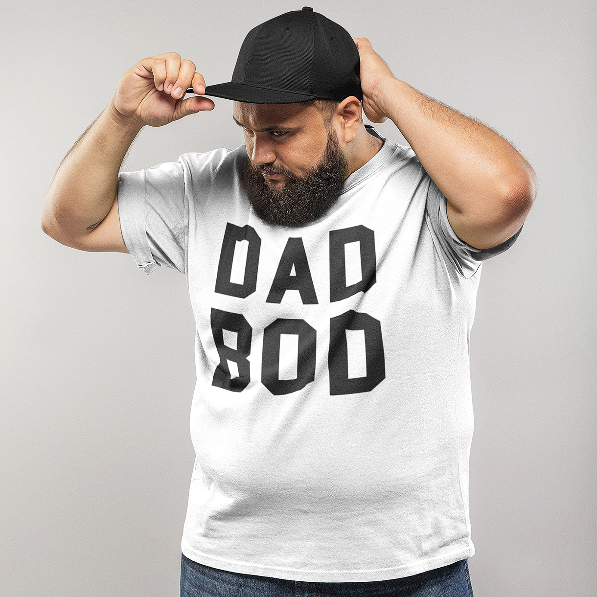 Dad Bod Short Sleeve Graphic T Shirt For Men Teelikeyours Com Teelikeyours Com