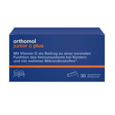 Orthomol Junior Vitamin C Plus Raspberry Lime Direct Granules Vicnic