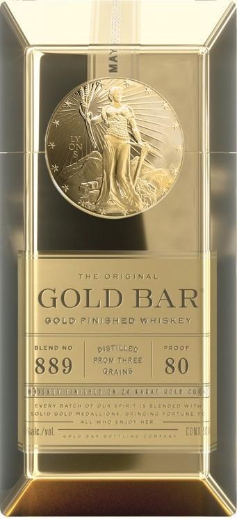 Gold Bar American Whiskey 50ml Mission Wine Spirits
