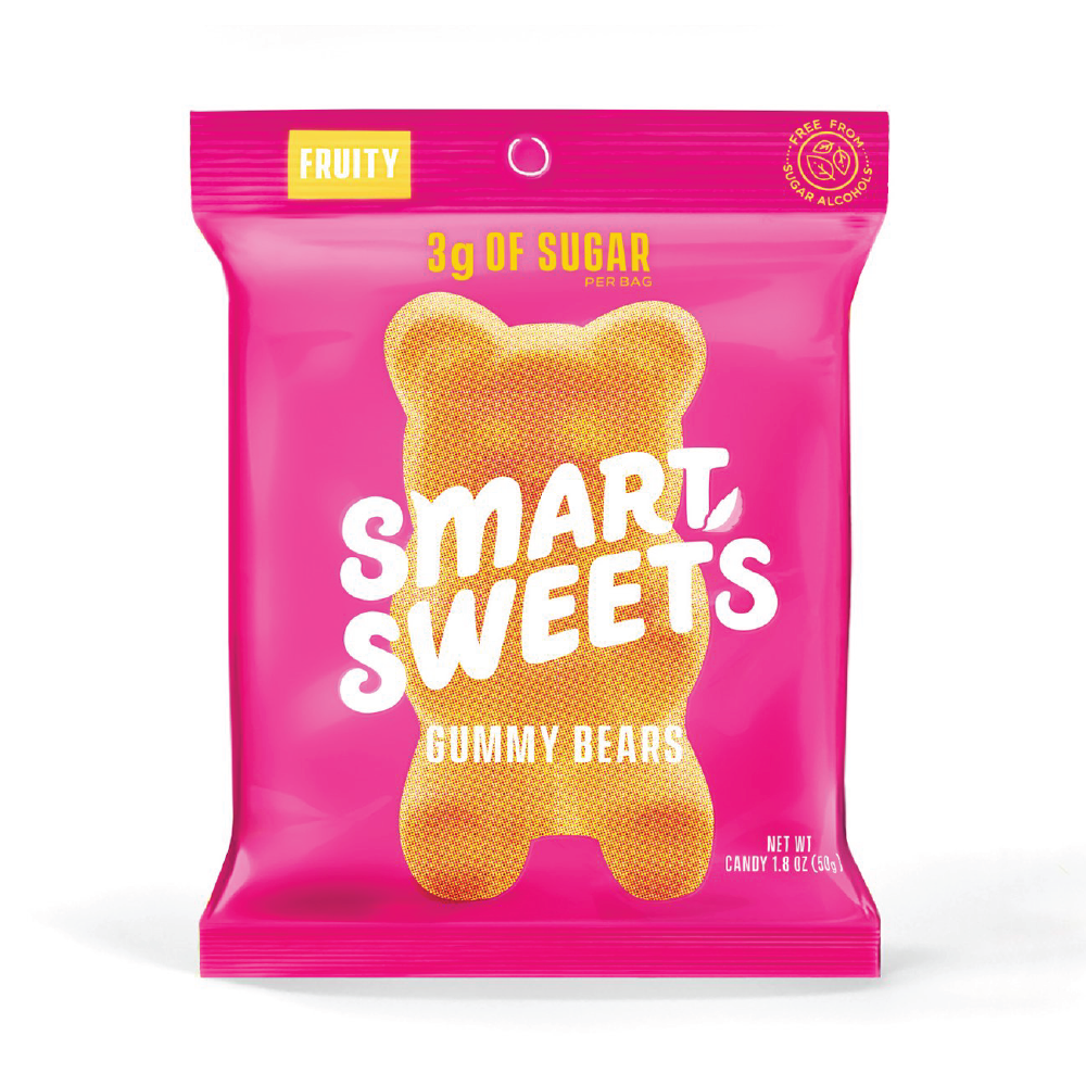 Smartsweets Fruity Gummy Bears 1 8oz 12ct Righteous Felon Craft Jerky