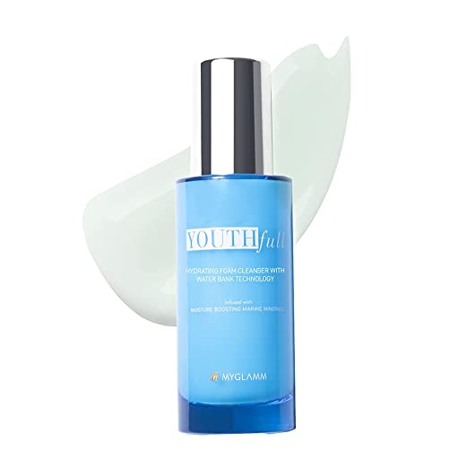Myglamm Youthfull Hydrating Foam Cleanser With Water Bank Technology Beautyzaa
