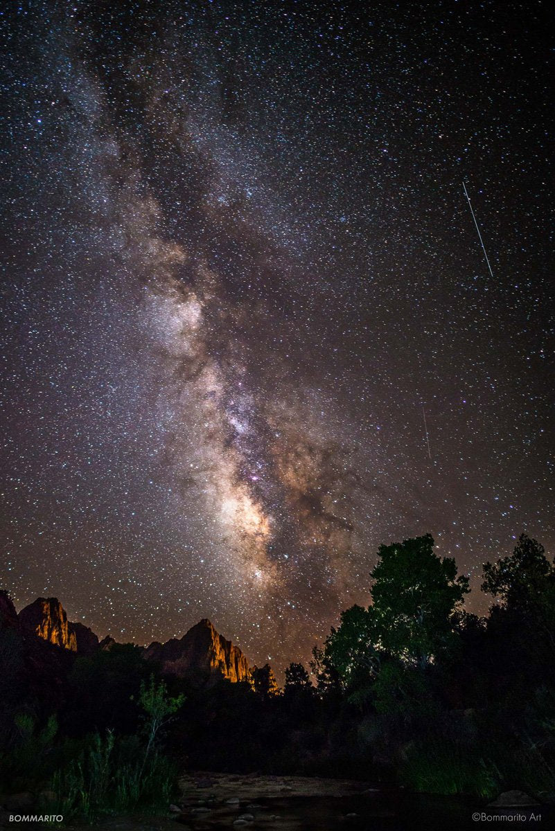 Perseid Meteor Shower Bommarito Art