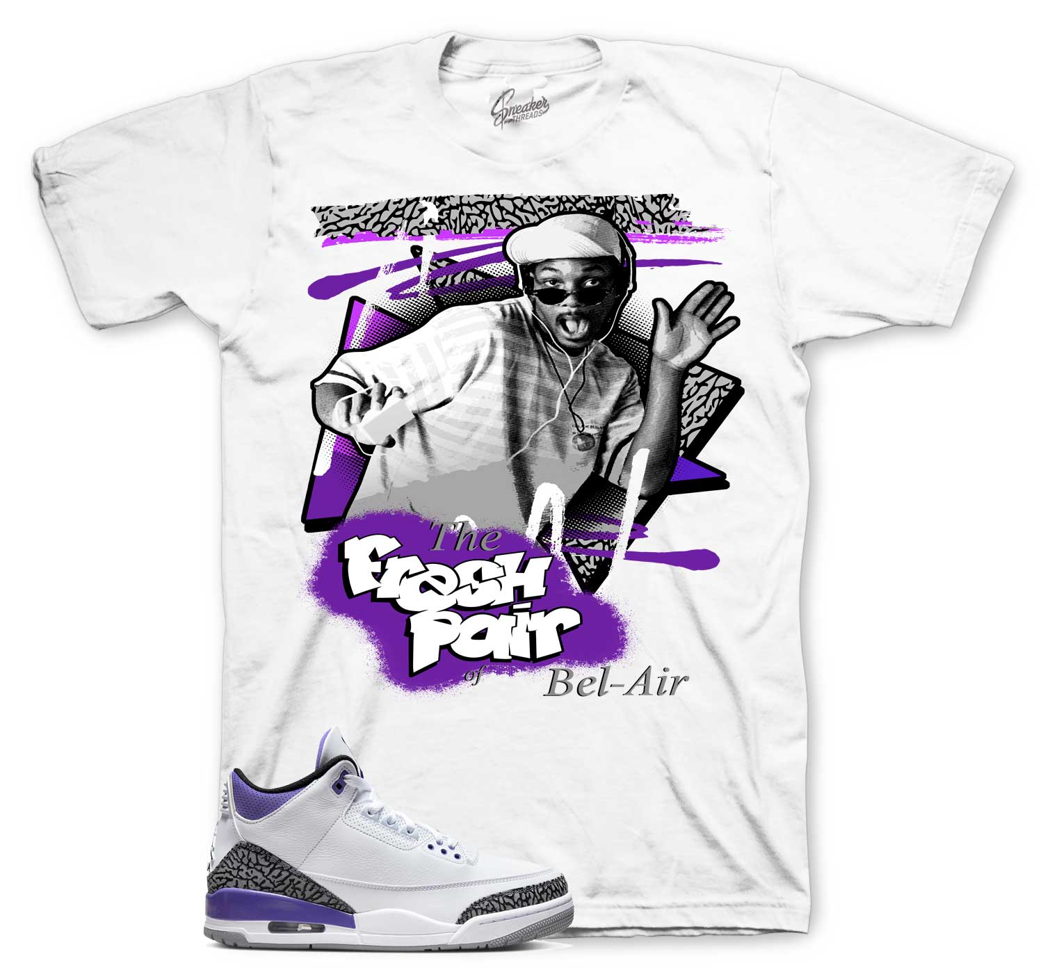 Sneaker Tees Match Jordan 3 Darkiris Retro 3s Outfits Fresh Pair Shirt