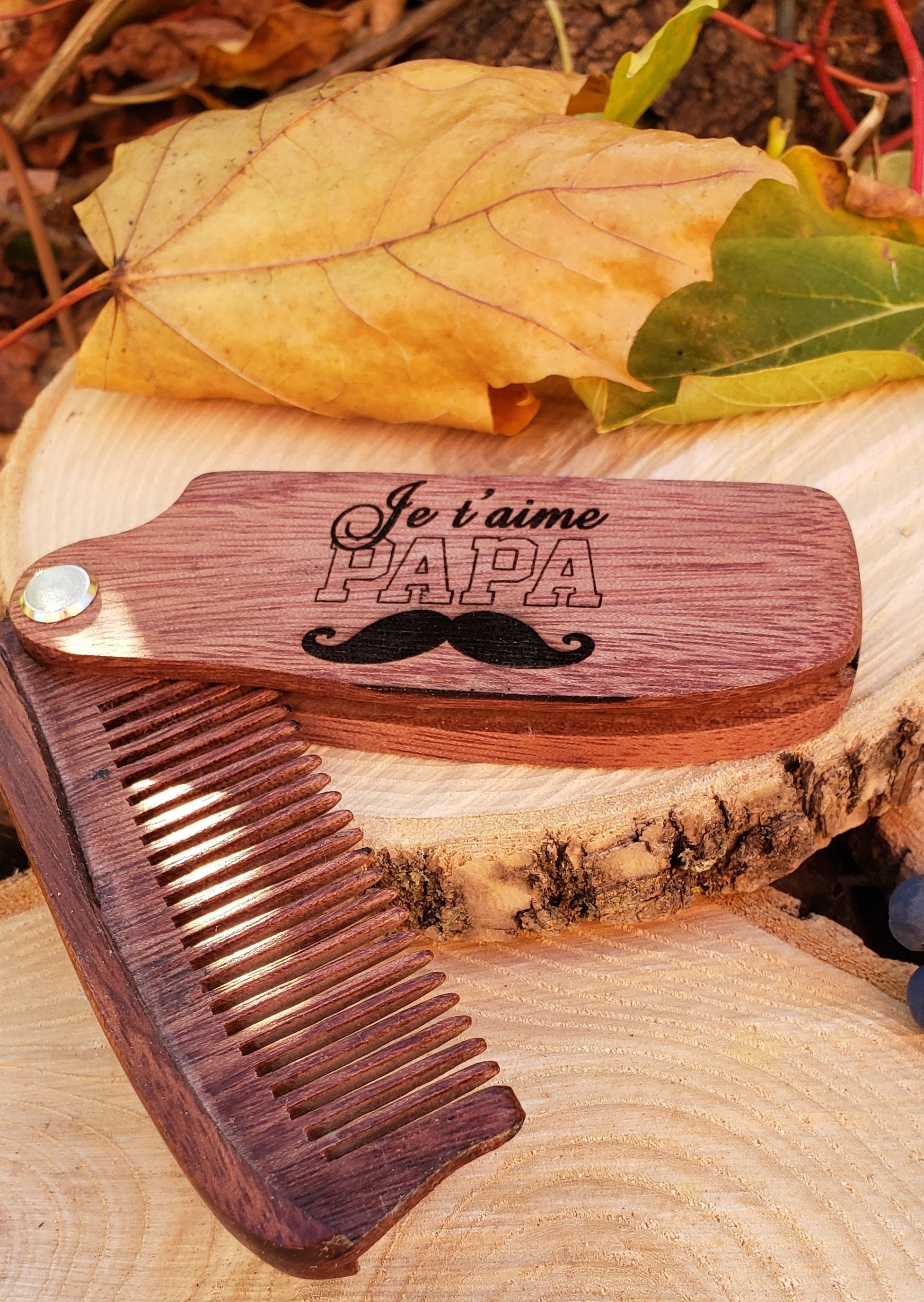 Peigne Homme Ou Garcon Gravure Ademir