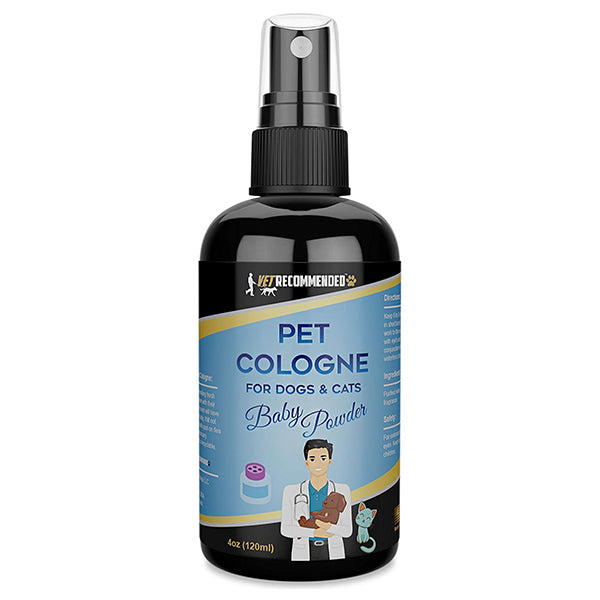 Dog Cologne Spray Baby Powder Scented 4oz 120ml Vet Recommended