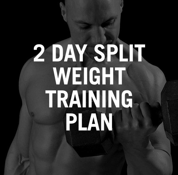 4 Day Split Weight Training Workout Plan From Reactiv Reactiv Supplements