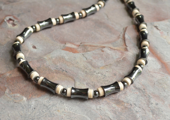 Mens Beaded Necklaces Dana Leblanc Designs