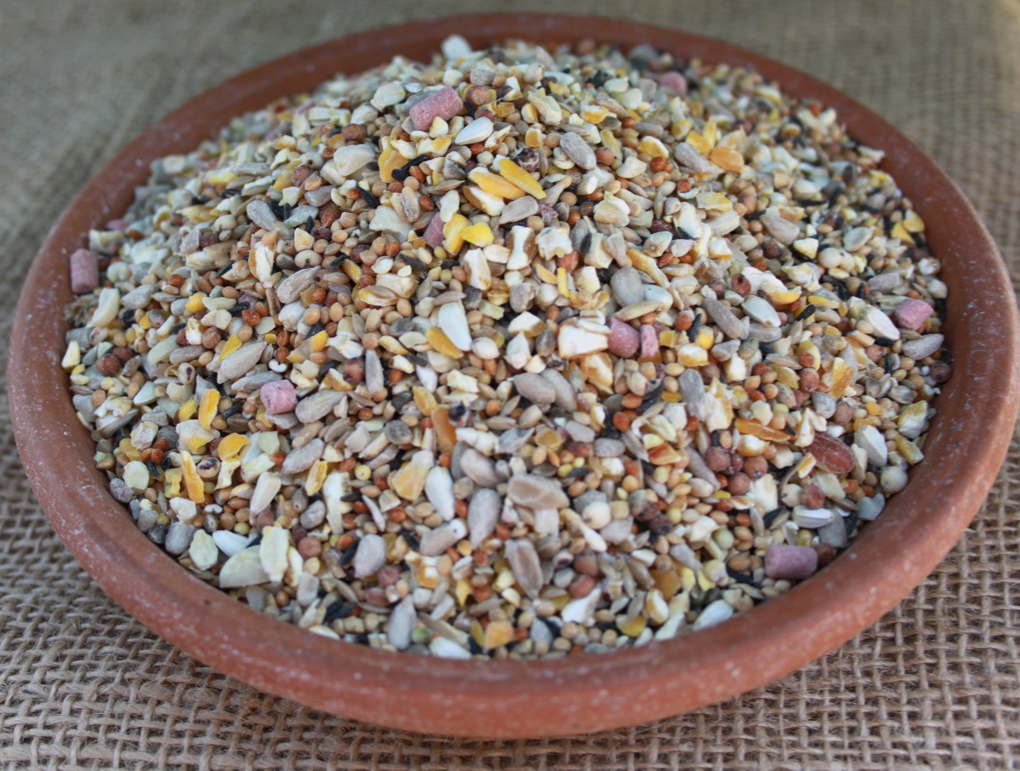 Premium No Mess Bird Food With Aniseed No Wheat No Husks