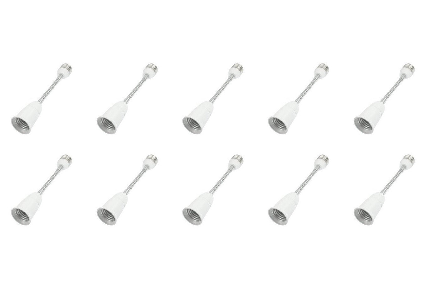 10 Pack Light Bulb Socket Fitting Changer Extension Set 12vmonster Lighting