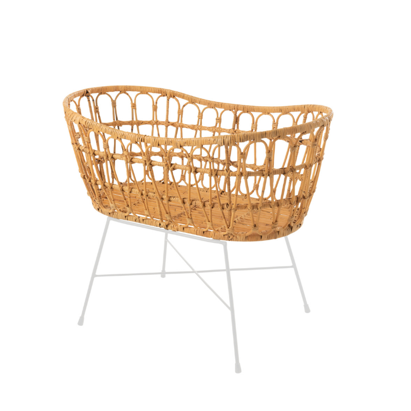 Berceau Pour Bebe En Rotin Avec Matelas Zetuke Home Decor