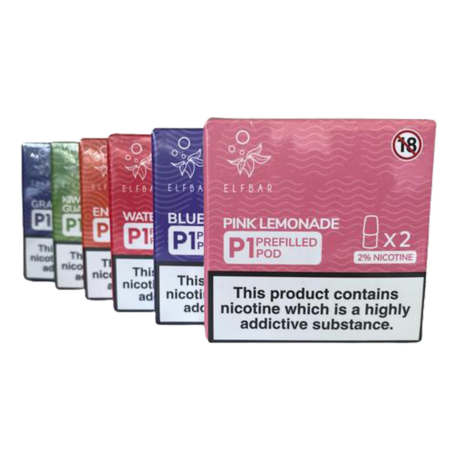 Elf Bar Mate 500 P1 Refill Pods Buy 3 Get 1 Free