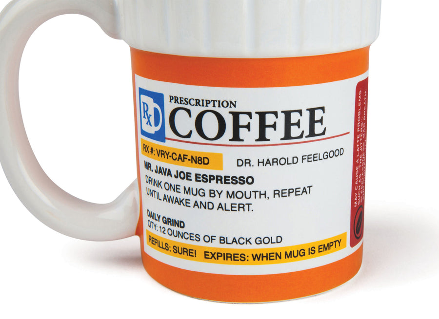 Prescription Pill Bottle Coffee Mug Bigmouth Inc