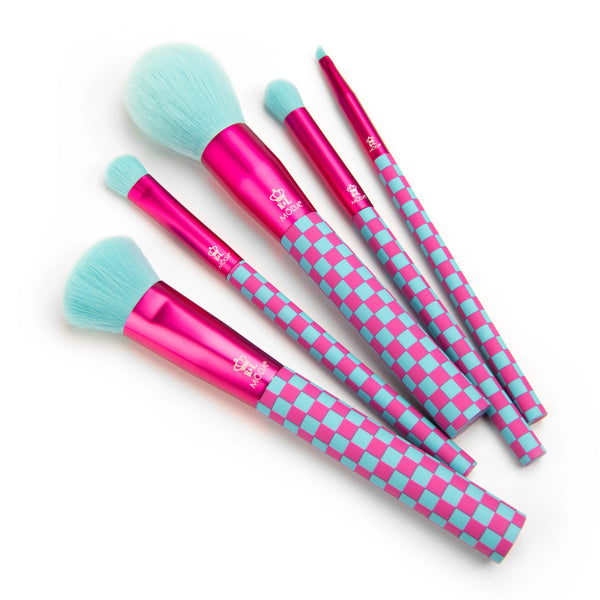 Moda Check Me Out Pink Blue 5pc Kit Discount Beauty Boutique
