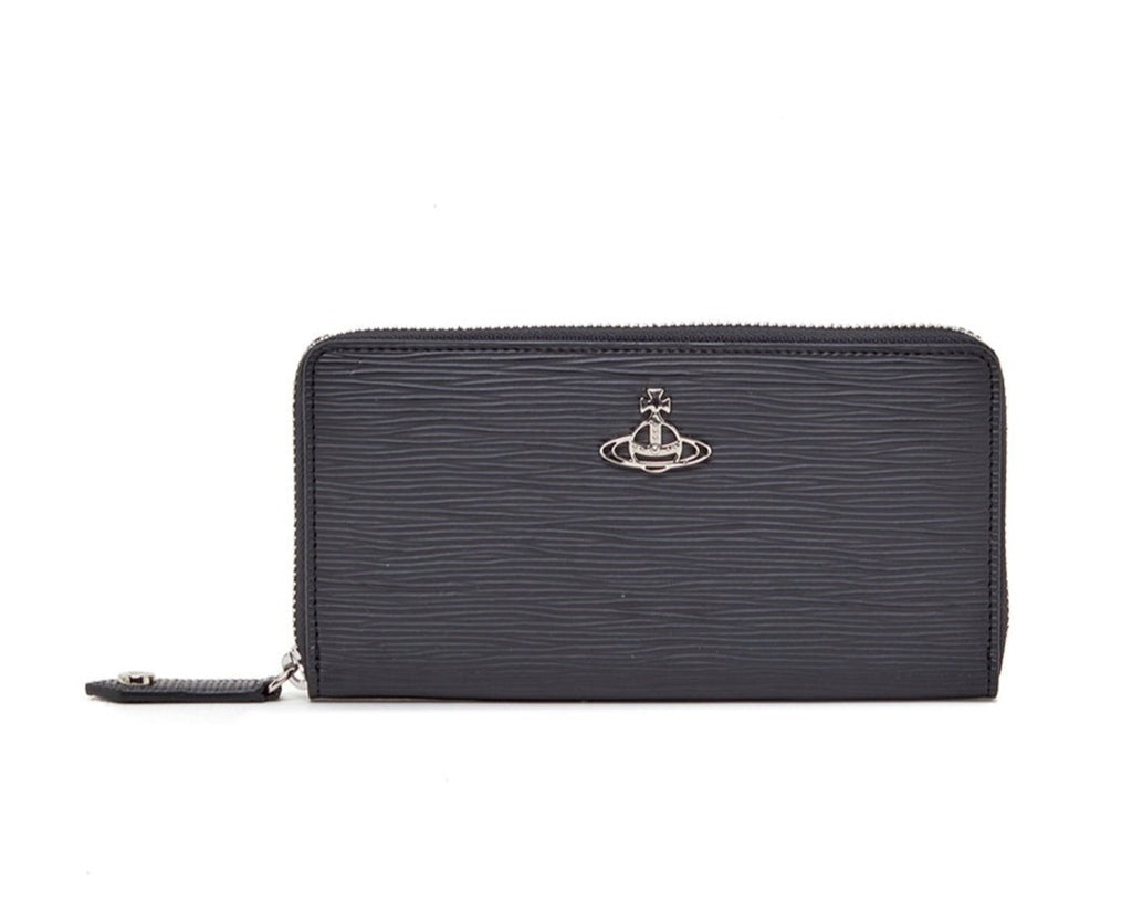 Vivienne Westwood Vegan Paglia Zip Round Wallet Collardmanson