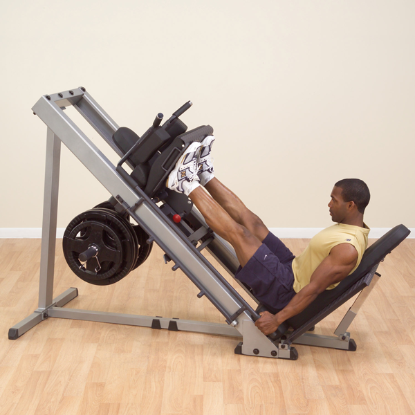 Body Solid Leg Press Hack Squat Weight Room Equipment Bigger Faster Stronger
