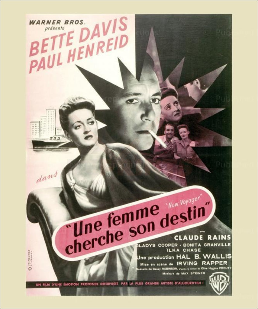 Now Voyager Bette Davis Paul Henreid Claude Rains Retro Reproductions Llc