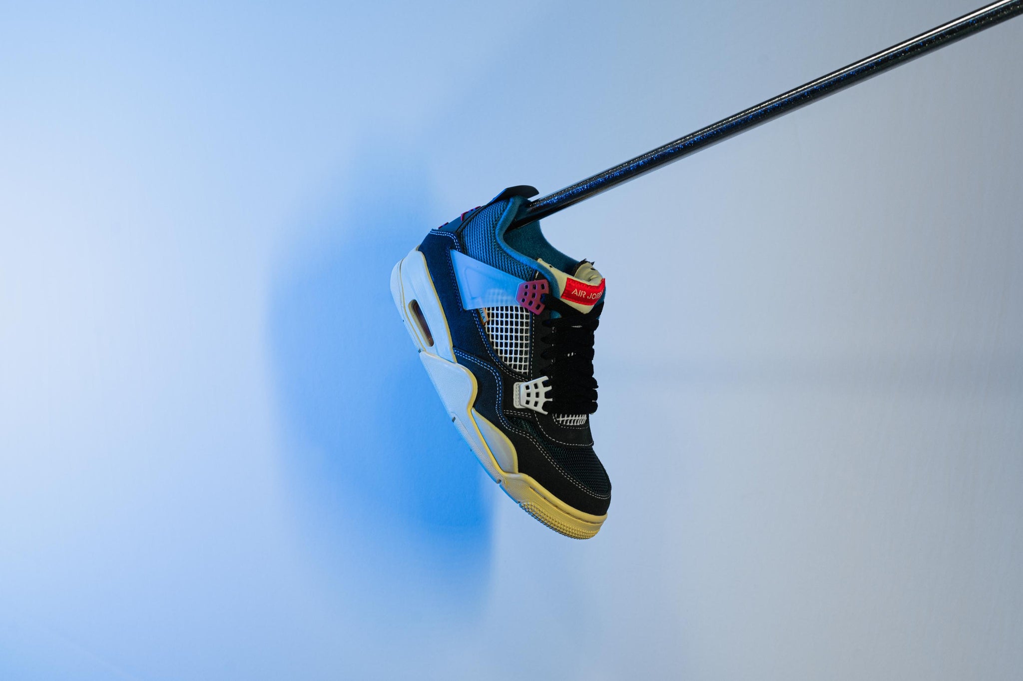 Union La X Air Jordan 4 Off Noir Sneaker Politics