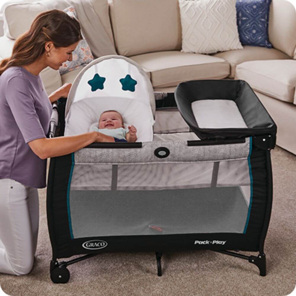 Pack N Play Care Suite Playard Birch Allthingsbaby Com