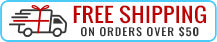 Free Shipping on orders over $50