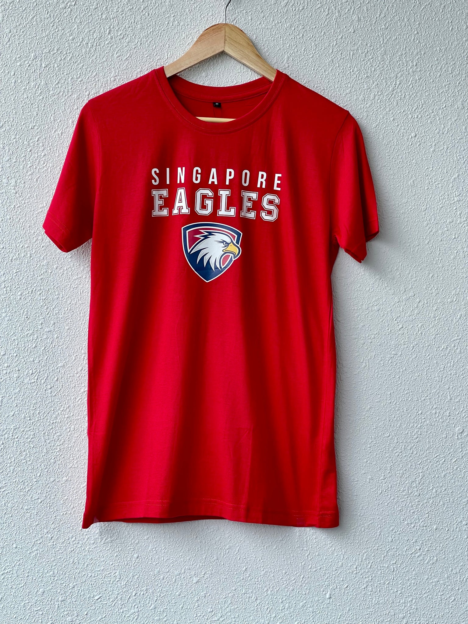 Red Singapore Eagles T Shirt Sas Booster Club Store