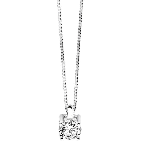 Collana Punto Luce Con Diamanti Alfyo