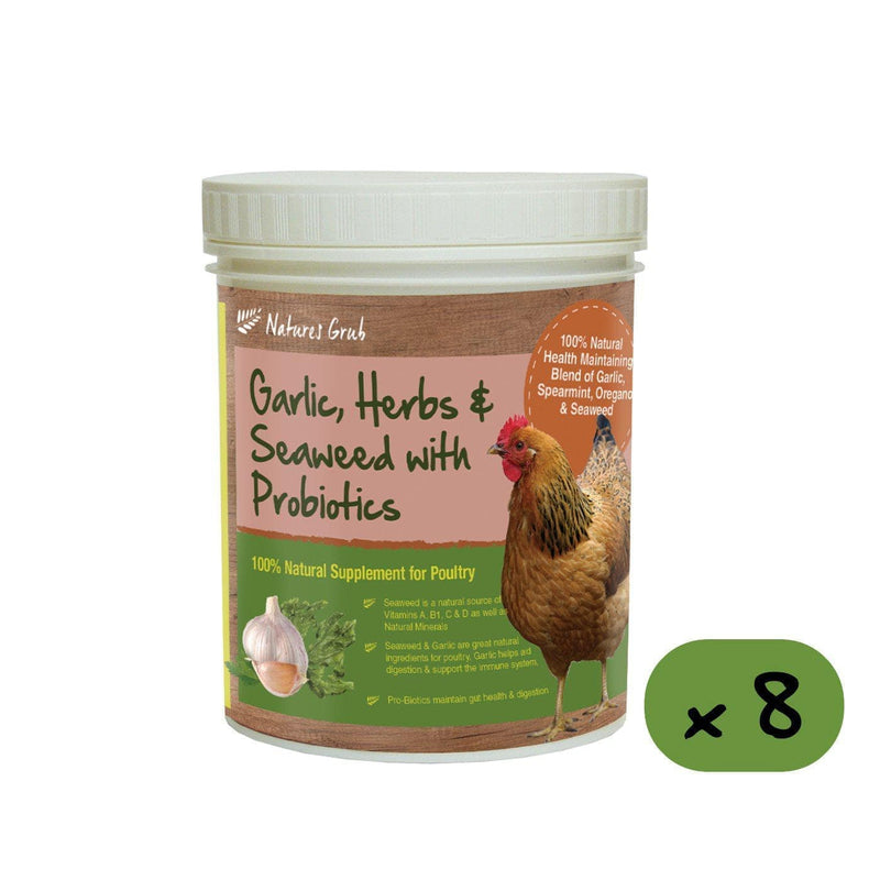 Garlic Herbs Seaweed With Probiotics Natures Grub
