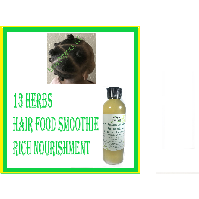 Green Juice Hair Smoothie 13 Herbs Natural Dht Blocker