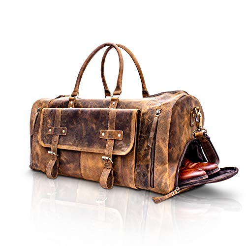Leather Duffel Travel Bags