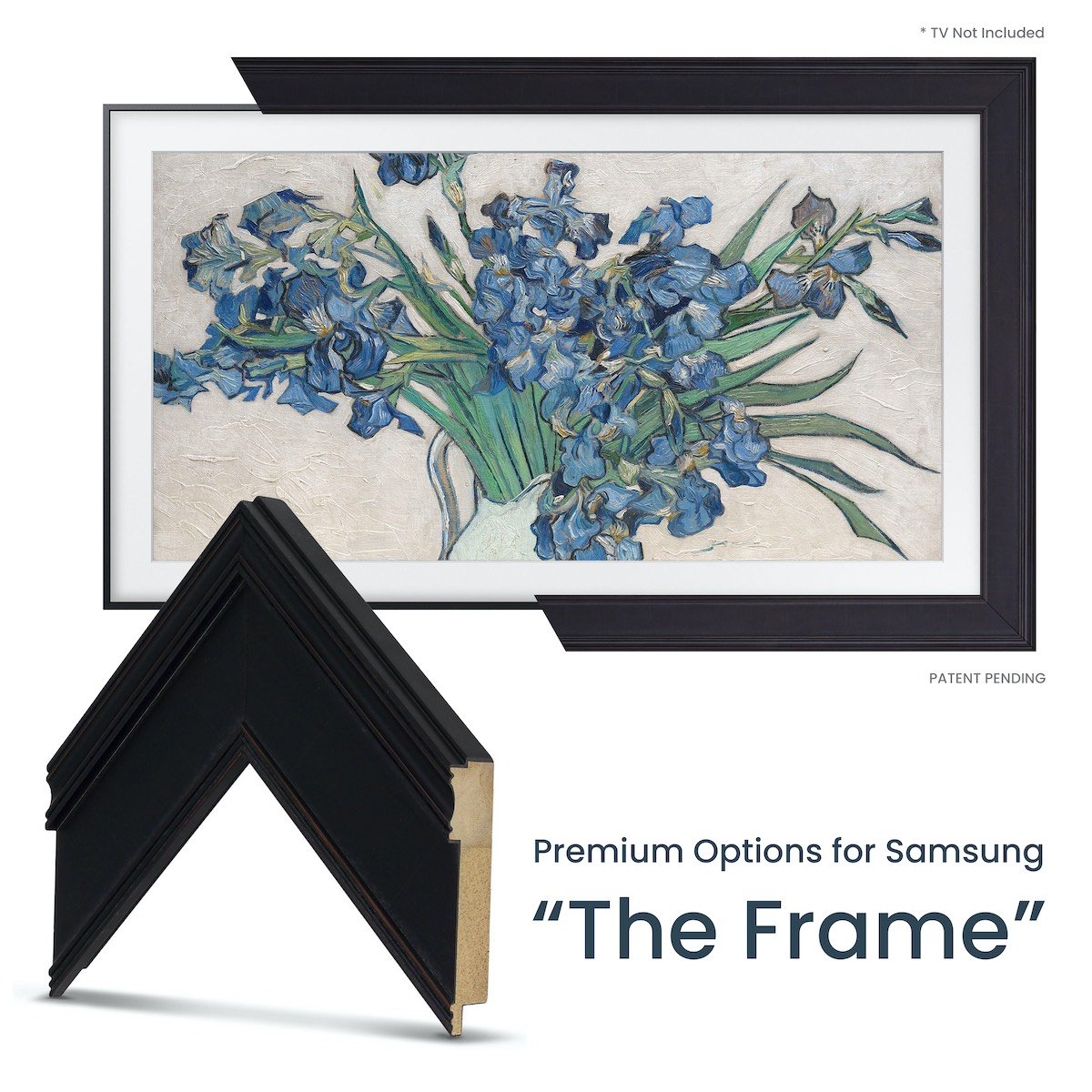 Black Frame For Samsung The Frame Tv Deco Tv Frames