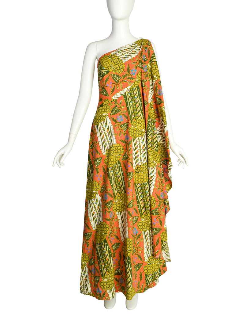 Jay Morley For Fern Violette Vintage Tropical Bohemian Print Cotton On Amarcord Vintage Fashion