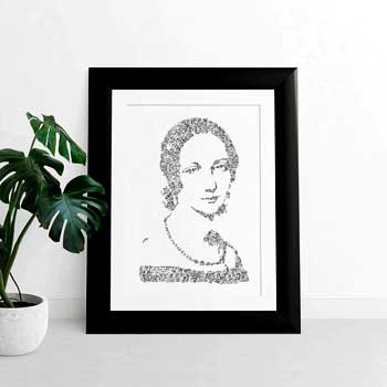 Clara Wieck Schumann Biography With Piano Illustration Print Portrait Drawinside