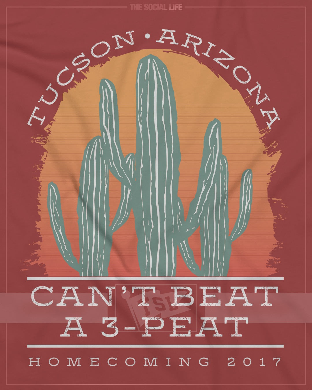 Homecoming Cactus The Social Life Premium Greek Apparel