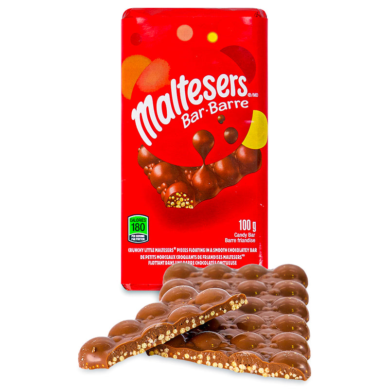 Maltesers Chocolate Bar 100g Candy Funhouse