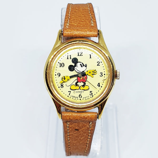 Vintage Lorus Mickey Mouse Quartz Watch V515 6128 Hr2 Lorus Watch Vintage Radar