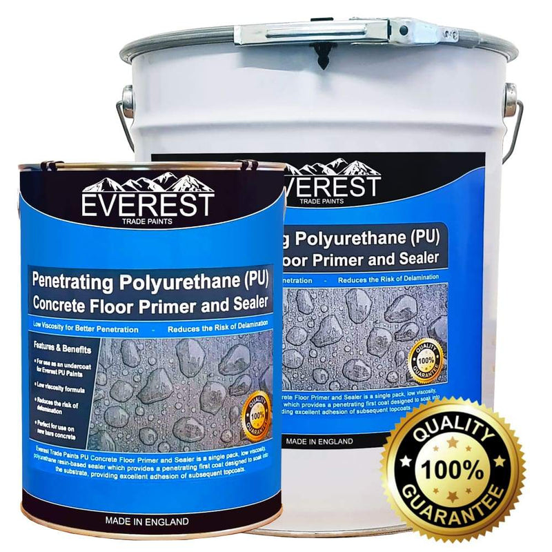 Floor Primer And Sealer Polyurethane Based Concrete Primer Everest Everest Trade Paints