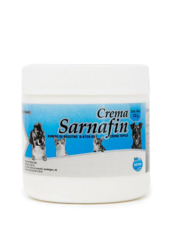 Crema Sarnafin Tratamiento Para Sarna En Perros Y Gatos Tienda