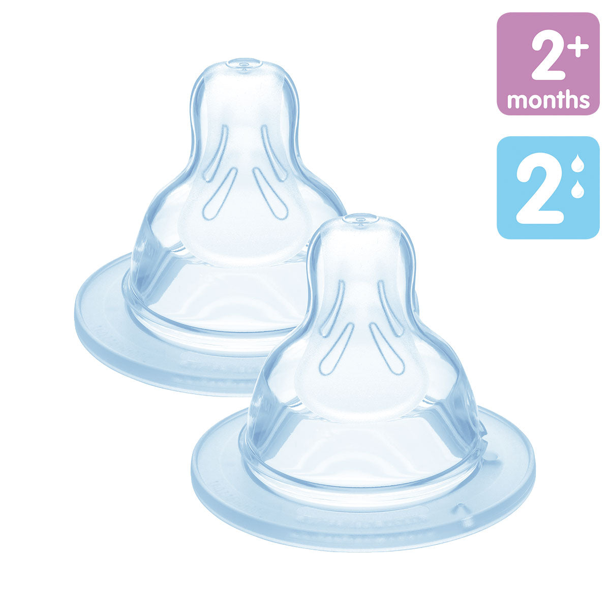 Buy Mam Silicone Baby Bottle Teats 2 Months Medium Flow 2 Pack Size 2 Mam Uk